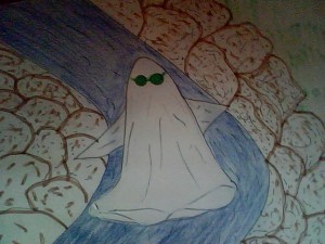 El fantasmita de las gafas verdes